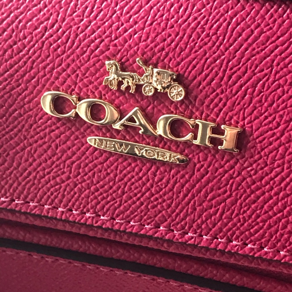 🆕 COACH | Rowan Satchel | Bold Pink 💝 - Picture 11 of 13